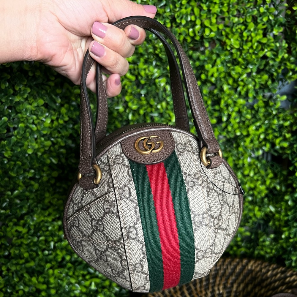 New Gucci Supreme Small Ball Bag
